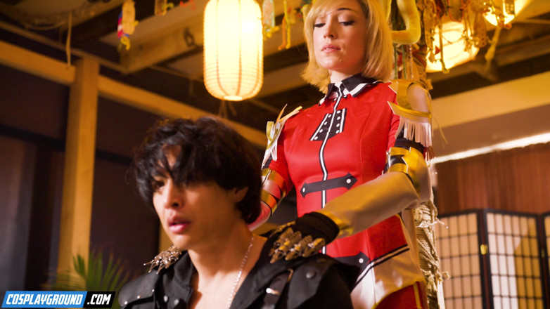 Cosplayground: Lily Labeau como Cha Hae-in toma cada centímetro de polla...