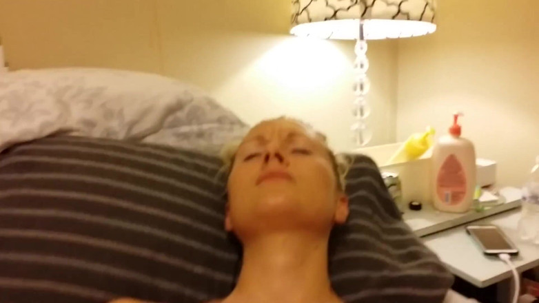 American Blonde Wife: Innocent Mormon Amateur Wife Homemade Fingering Her Asshole and Gets...