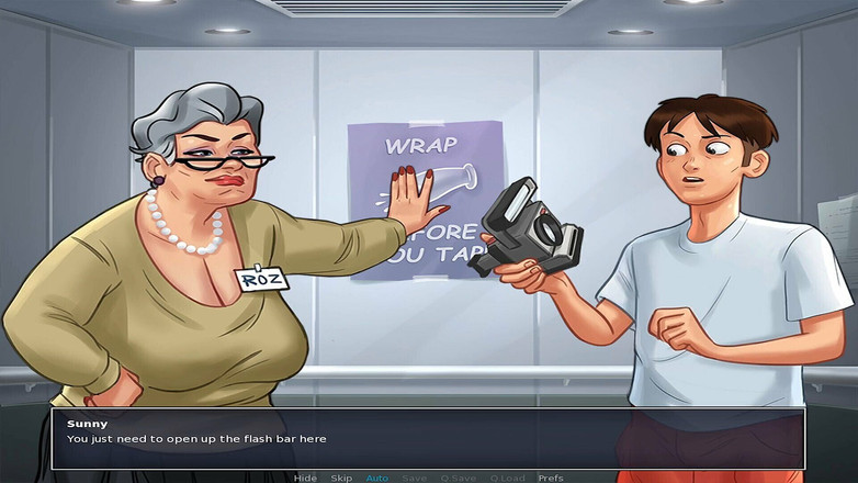 Joystick Cinema: SummerTime saga - （罗兹场景） - 金发女孩