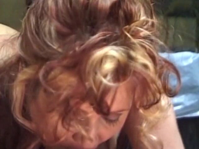 European Classics: Big boobed MILF dick sucking in close up vintage video