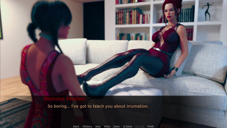 Femboy Maaya: No se permite que un esclavo se folle a su...