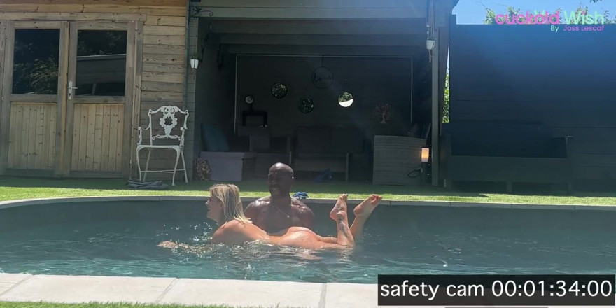 Joss for Cuckold wish: Lumacarie Gets Fuck at Swiming Pool
