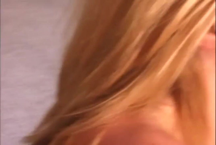DOUBLE X: Blonde busty bitch needs 2 big cocks