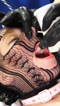 Kika & Ziliam lesbo BDSM: Ziliam fucks Kika like a little submissive piggy doll.