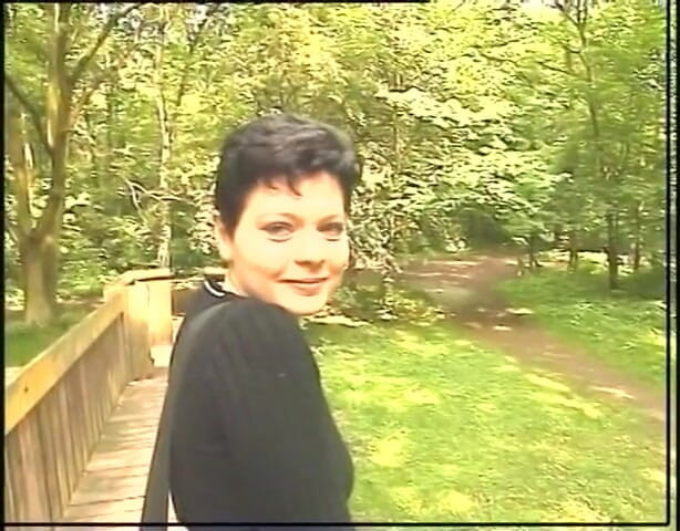 Lucky Cooch: Short hair chick with big tits shows her sexy body...