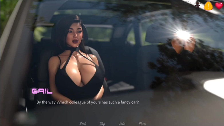 Nerom life: Namorada peituda se diverte com namorado