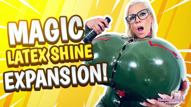 TheBustySasha: Lateks sihir untuk pengembangan payudara