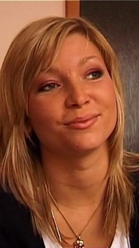 Horny Blonde MILF Smiles Seductively Ready for Filthy Fun