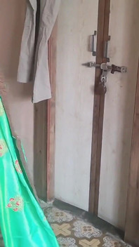 Indian Wife Getting Ready in Green Saree. Part 1