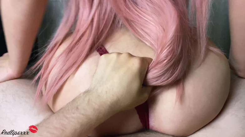 Kiara Hills: Hot Girl in Sexy Lingerie Had Sex in Reverse Cowgirl...