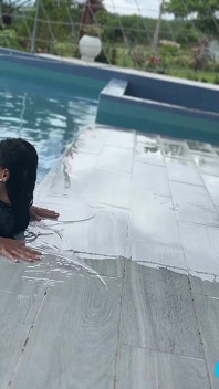 Sex in the Pool with a Big Ass MILF
