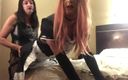 Sissy Bailey Wilde: Stăpâna Pixie în cur cu vibratorul legat Crossdresser Bailey Wilde - compilație 6