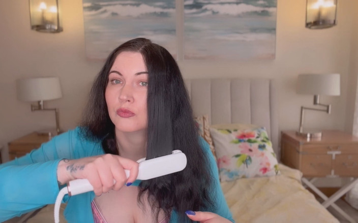 MissFFW: 빨고 머리를 곧게 펴는 미스 Ffw