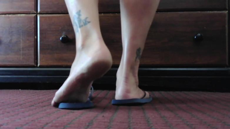 Abby Anna: Chơi giày tự nhiên flipflops