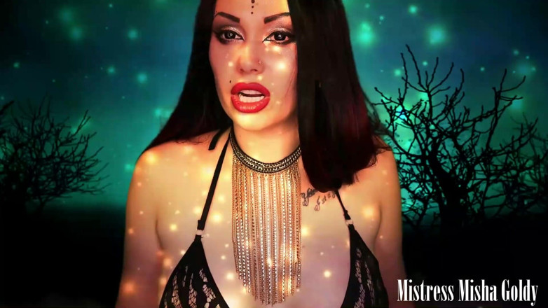 Goddess Misha Goldy: Mesmerizing mind fuck! Cum like a woman! Like a never...