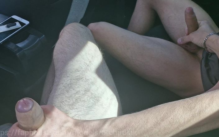 Femboy vs hot boy: Publicly in the Car Pouring Hot Cum From Our Big...