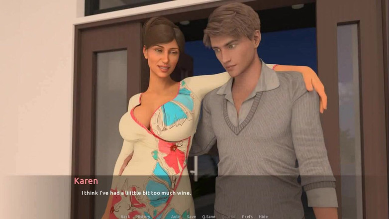 Dirty GamesXxX: "La visite : l'épisode 12 d'une MILF excitée"