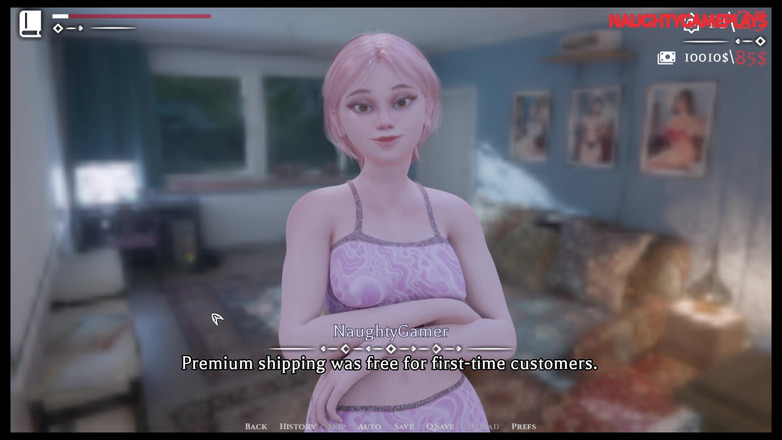 Naughty gameplays: Моя дівчина любить наручники (частина 01) - до 395 ігор