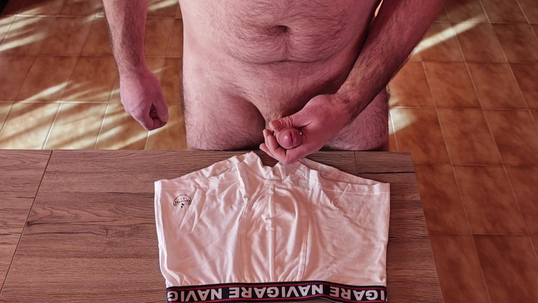 Cicci77: Cicci77 Masturbates Pedro and Then Ejaculates on These 'all Sperm' Fetish...