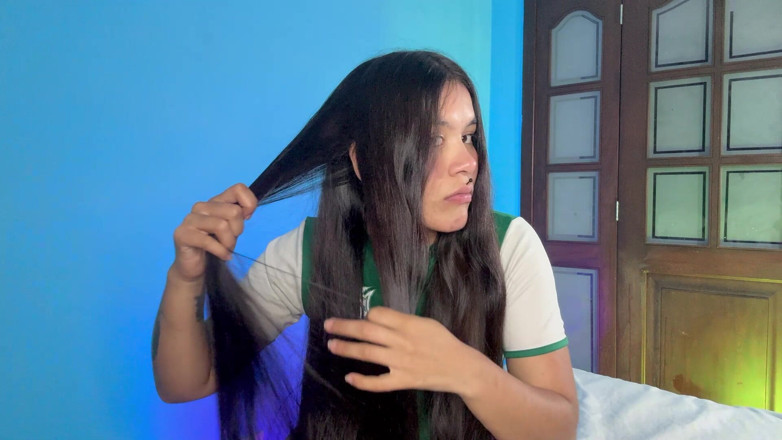 Rollerpublic: Bermain dengan rambut lurus saya