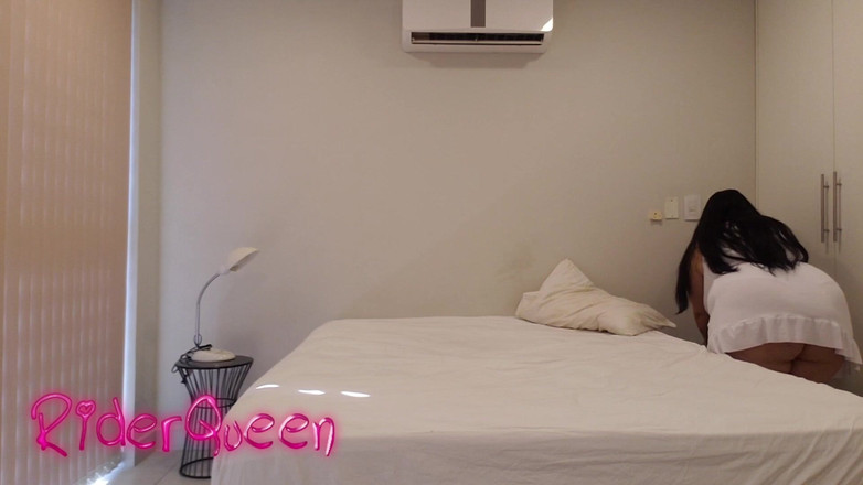 Riderqueen BBW Step Mom Latina Ebony: Doar eu Riderqueen