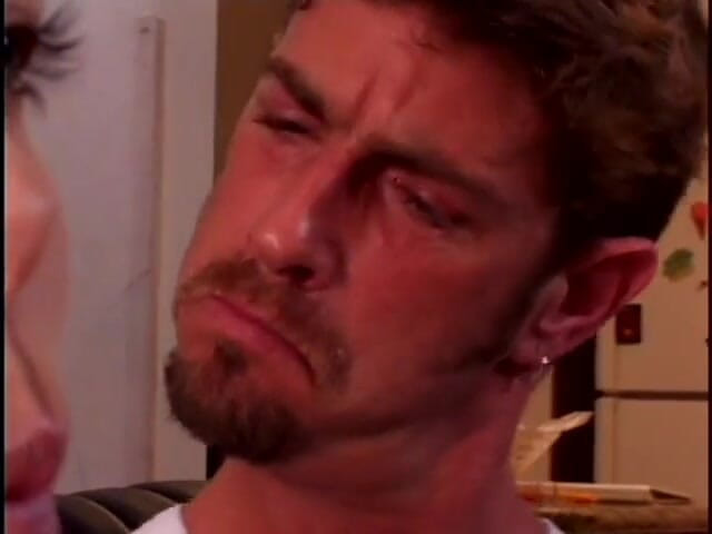 Cumming Soon: Man in overall fucks babysitter in the living room