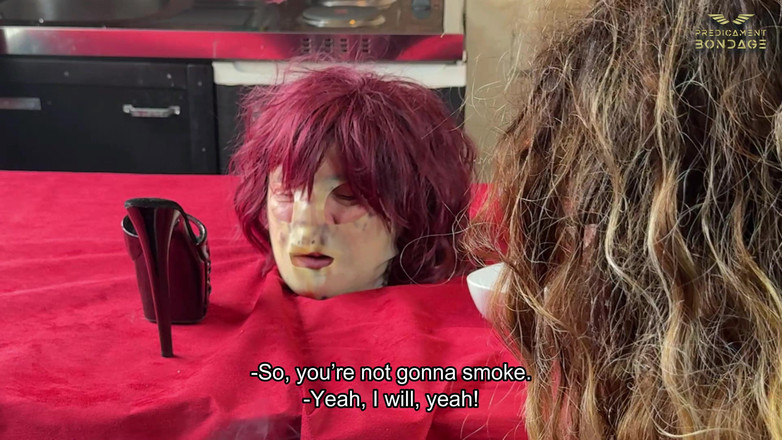 Dominatrix Frida: Den Hilflosen Sklaven Am Esstisch Erniedrigen (223)