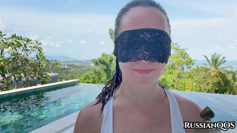 RussianQOS: Qos 브랜드와 Shein의 비키니를 시도하십시오.