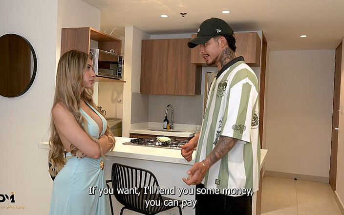 Danner Mendez: Гаряча блондинка платить кур'єру піци своєю пиздою - Danner Mendez &amp;ampbar Prada