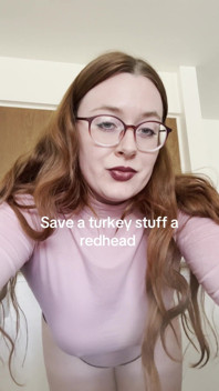 Save a Turkey Stuff a Redhead Happy Thanksgiving