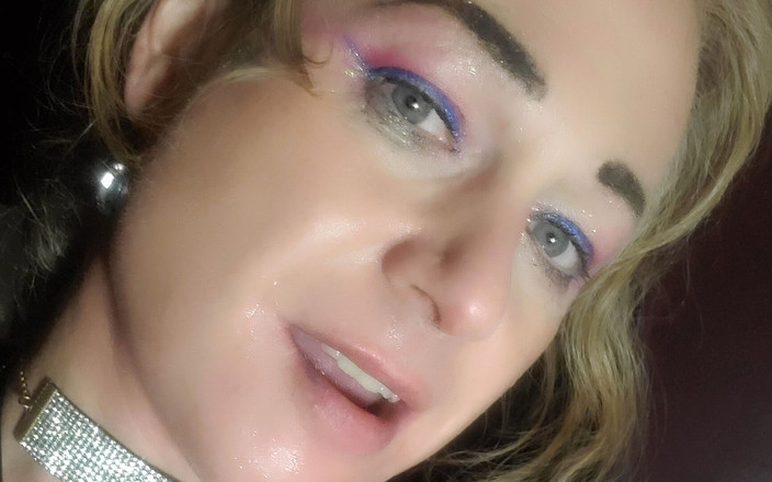 Krystall Cox: Jízda na obřím banánové dildo do gape my zadku