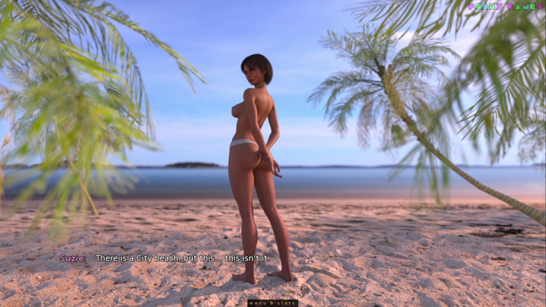 Porny Games: Suzie 可以通过两舔面包店做到这一点 - 在大城市的第一晚，冒险开始 1