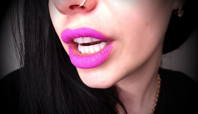 Goddess Misha Goldy: Purple JOI! Worship, wank and cum!
