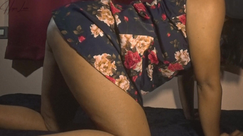 Hope Love: Kouření Sexy Malajské Kotě Naolejované a Ošukané.