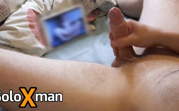 Solo X man: Jerking My Dick While Watching Xhamster Porn
