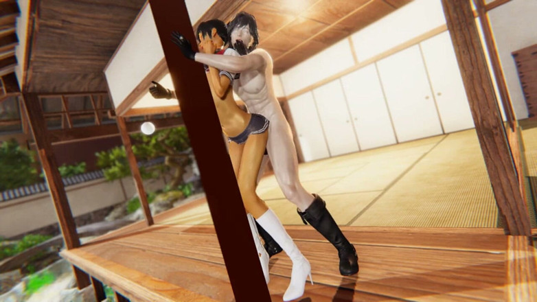 Yaoitube: Yaoi -sexy Femboy Getting Fucked Hard Against a Pillar