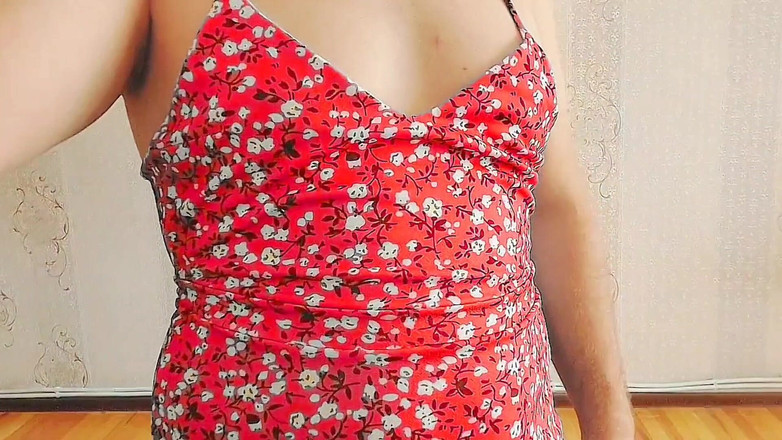 Kitty_Cross: Sissy Dressing up Slowly in Pastel-colored Bedroom