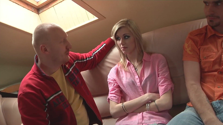 German amateur - 100% German hardcore videos: Skinny blonde gets fucked in front of her boyfriend