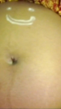 Pregnent Lady Playing Big Belly Short.