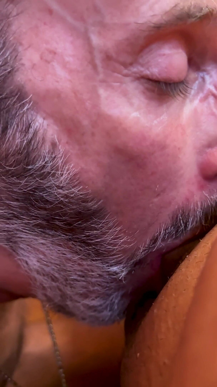 Chub big ricky: Mature Submissive Sucks Fat Bear's Thick Cock Part 1