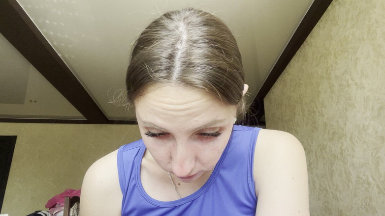 Hottie goddess: Tergelincir, hijau &amp; menghisap hidung melampau yang tidak berhujung