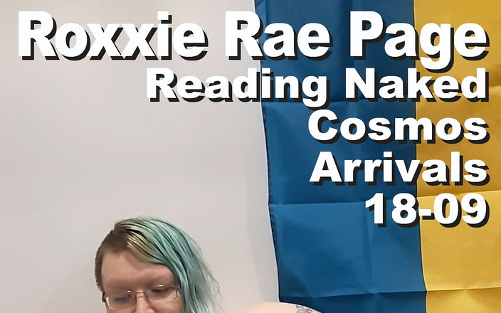 Cosmos naked readers: Roxxie rae pagina che legge nuda gli arrivi del cosmo