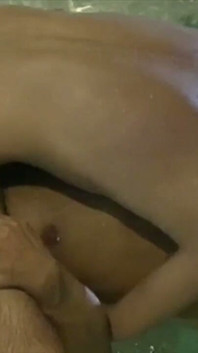 Muscle Boy Fucked Raw in Public Jacuzzy