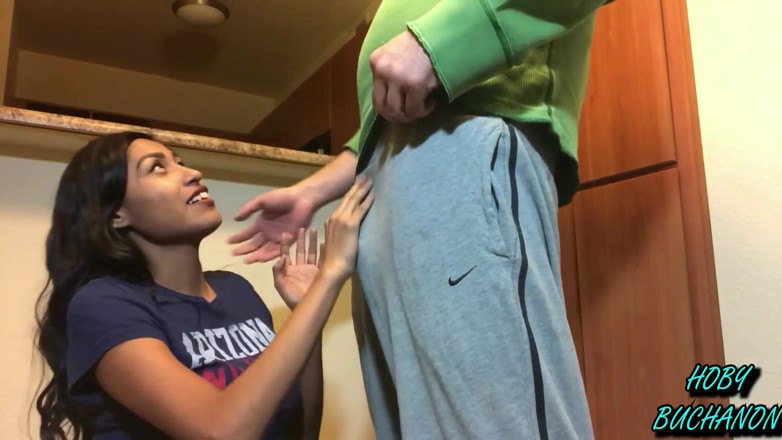 Hoby Buchanon: Shy College Girl Rough Sloppy Facefucking Audition with Big Cumshot