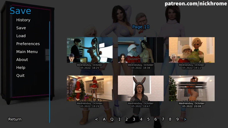 Visual Novels: SexBot 40 - touching pussy