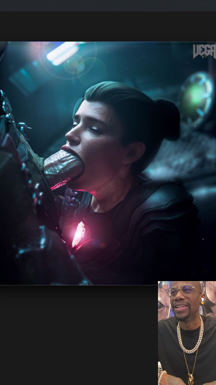 Good news media: Der doom-slayer bekommt seinen schwanz von einer schlampe tief in...