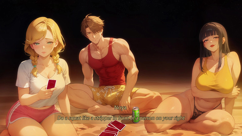 Hotgame Studio X: 이상한 자지를 갈망하는 핫와이프 - 바람난 남편 카드 게임으로 남편을 유혹 - 2부