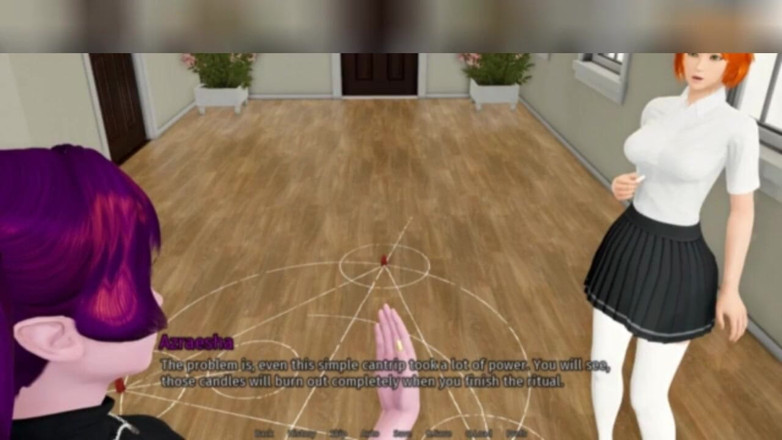 3DXXXTEEN2 Cartoon: Lecherous spellbooks and seductive teachers, 3D porn cartoon sex