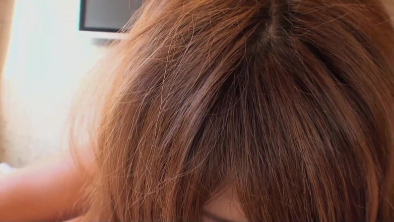 Jap Sluts: Japan girl with hairy pussy blow cock