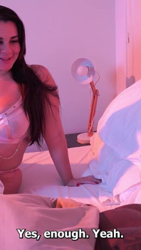 Colombian BBC Gives a Strong Fuck to a Big Boobed Argentinian Girl After Receiving Him at Her House.